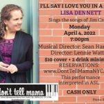 LISA DENNETT: I'LL SAY I LOVE YOU IN A SONG