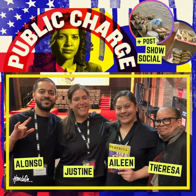 Such a fun night with @publictheaterny ! 🎭✨

Thank you for an incredible show and post show social and thank you to everyone who came out. Can&rsquo;t wait for the next one!