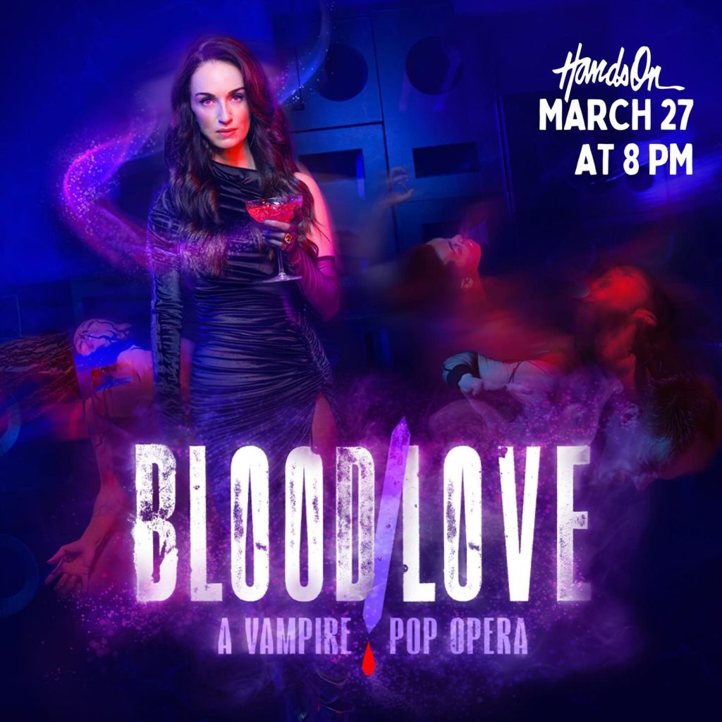 Vampires. Secrets. Seduction. 🩸

BLOOD/LOVE is New York&rsquo;s electrifying new pop opera&mdash;reimagining the classic vampire tale inside the seductive nightclub, The Crimson.

When the former queen of the underworld meets a mortal hiding a devilish secret, their worlds collide in a night of music, danger, and desire.

🎭 Join us for an interpreted performance and experience the spectacle on March 27th! Get your tickets today ✨